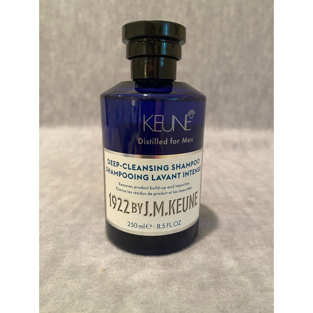 Keune Distilled for Men Deep Cleansing‎ Hair Shampoo NEW 8.5 fl. oz. 250 ml.